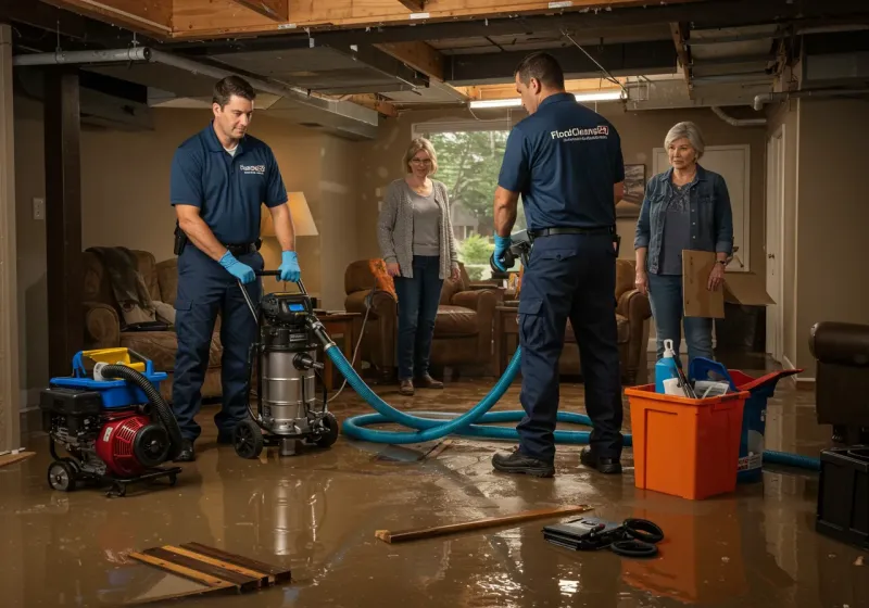 Basement Water Extraction and Removal Techniques process in Mustang, OK